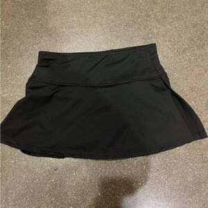 Black mini Skort